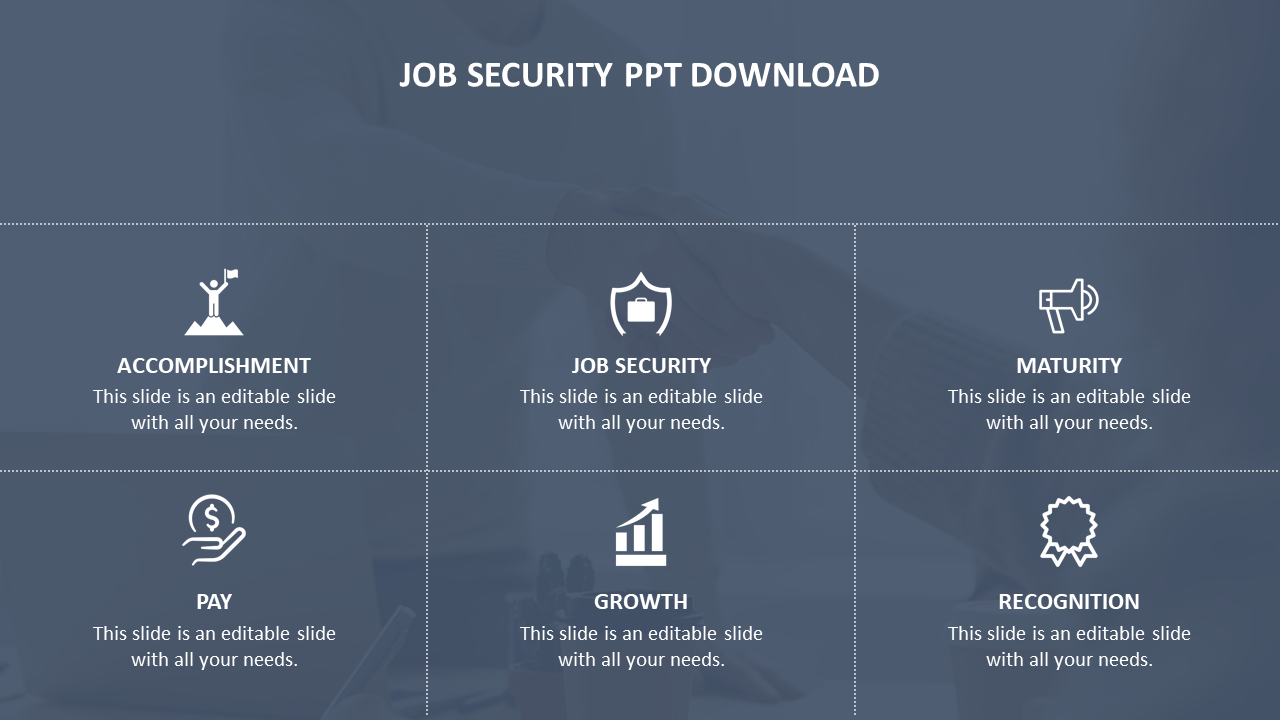 Job security ppt download